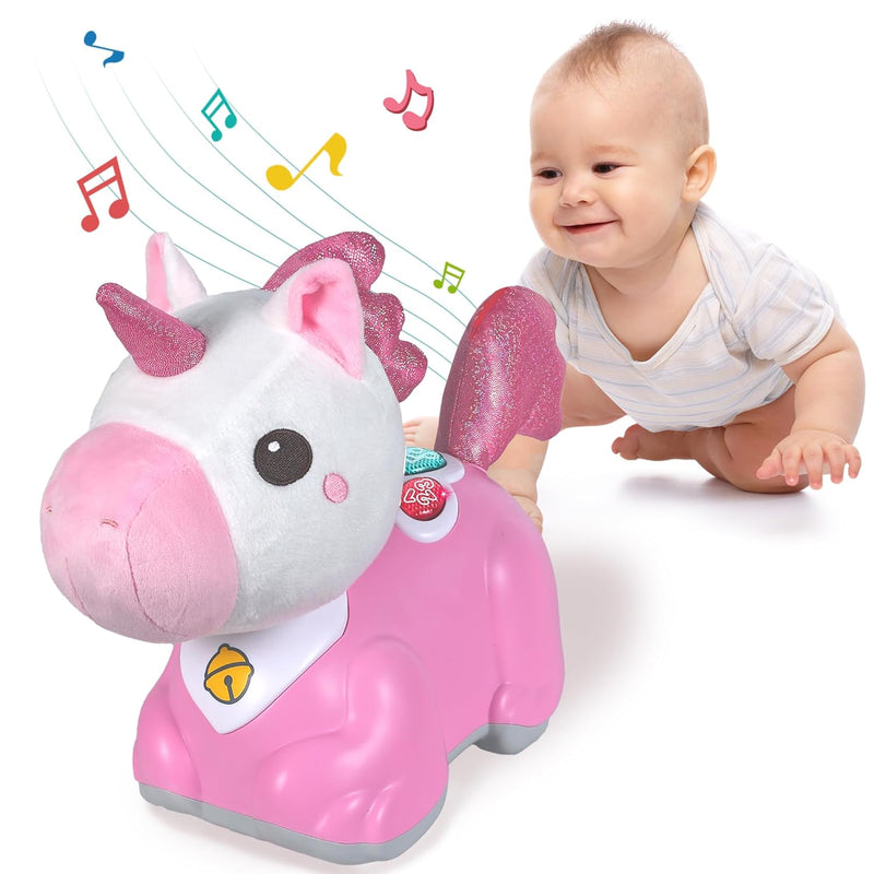 iPlay, iLearn Baby Toys 6-12 Months, Crawling Toys for 9-12 Month Girls, In