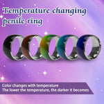 Cock Ring Sex Toys For Couples Penis Ring Stainless Steel Male Sex Toys Cock Rings Men Cock Rings Male Enhancing Ring (Colorful 22Mm)