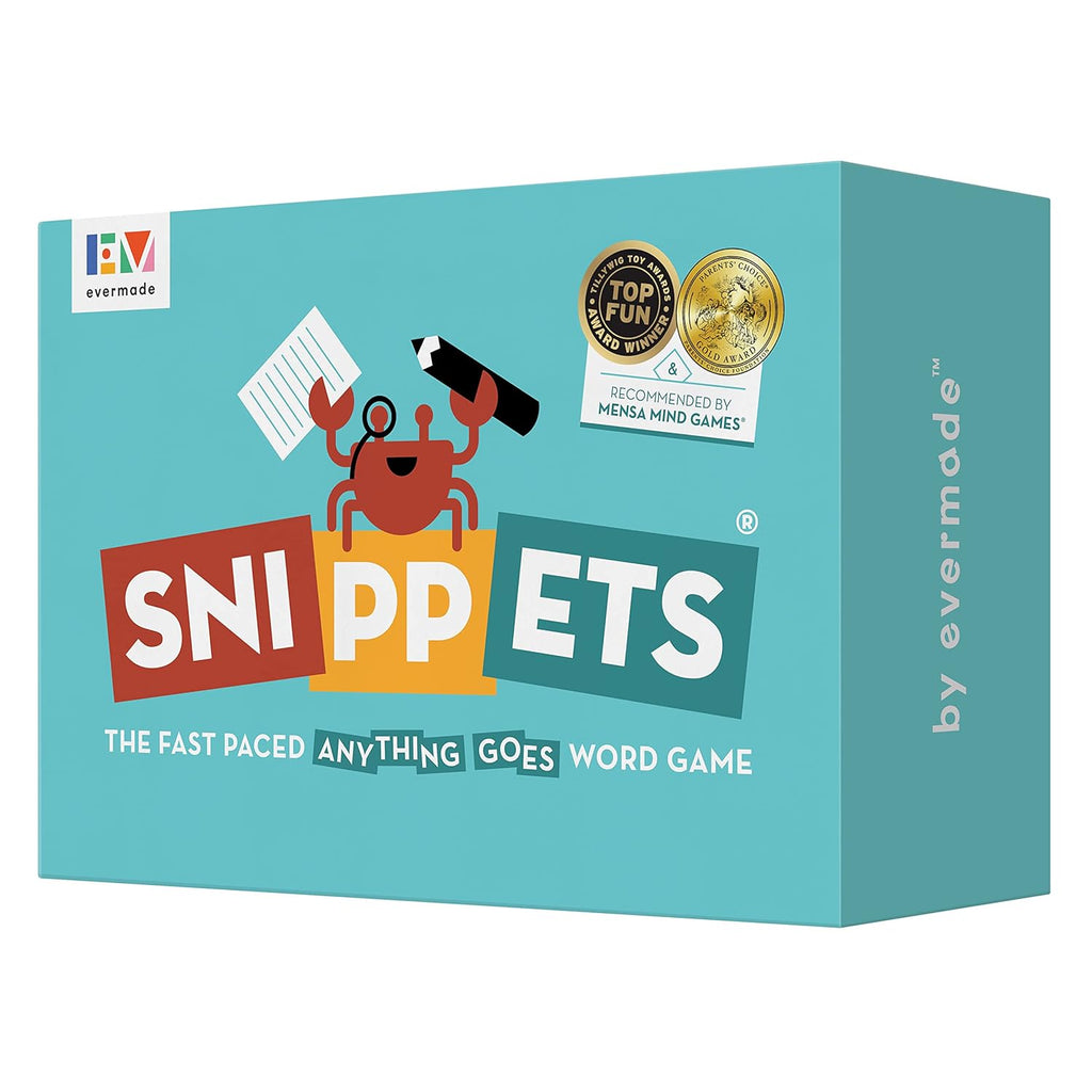 Snippets The Fast Paced, Anything Goes Word Game Award Winning Family ...