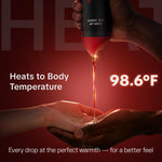 Water-Based Lube Warmer, 1 Fl Oz Adjustable Lubricant Warmer 97-115°F With Lcd Display, Usb-C Rechargeable Portable Lube Heater For Men Women Couples, Lubricant Heating Device