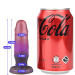 Anal Sex Toys Butt Plug Suction Cup G Spot Dildo Realistic Penis Vaginal Stimulation Prostate Massager For Men Women Beginners (S)