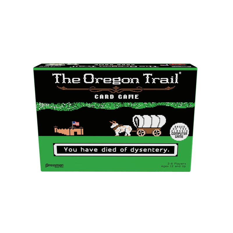 Pressman The Oregon Trail Card Game - Cooperative Gameplay Based on The Cla