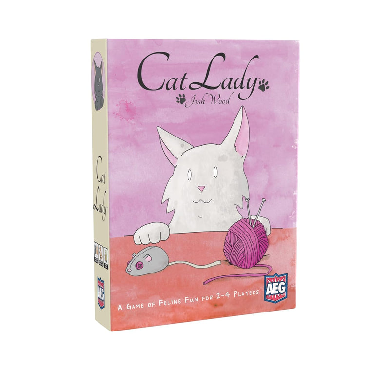 Cat Lady Original Card Game, Collect And Rescue Cats And Strays, Family Fun