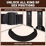 Adjustable Bondage Sex Swing with Waist Support β BDSM Restraint for Couples