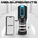 The Milker Roto-Stroke Thrusting & Rotating Masturbator For Men & Couples. Thrusting And Rotation, Multiple Textures. Soft And Stretchy Tpe, Easy Cleaning. Rechargeable And Waterproof. 4 Pieces, Black