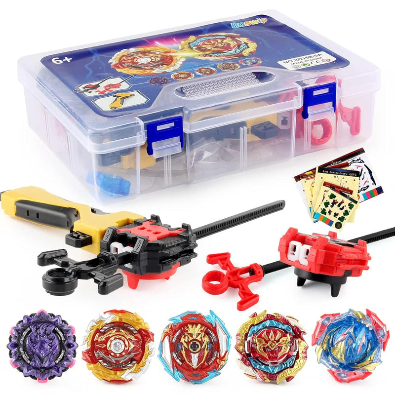 Metal Master Fusion Gyro Toys For Kids, 5 Pieces Battling Top Battle Burst