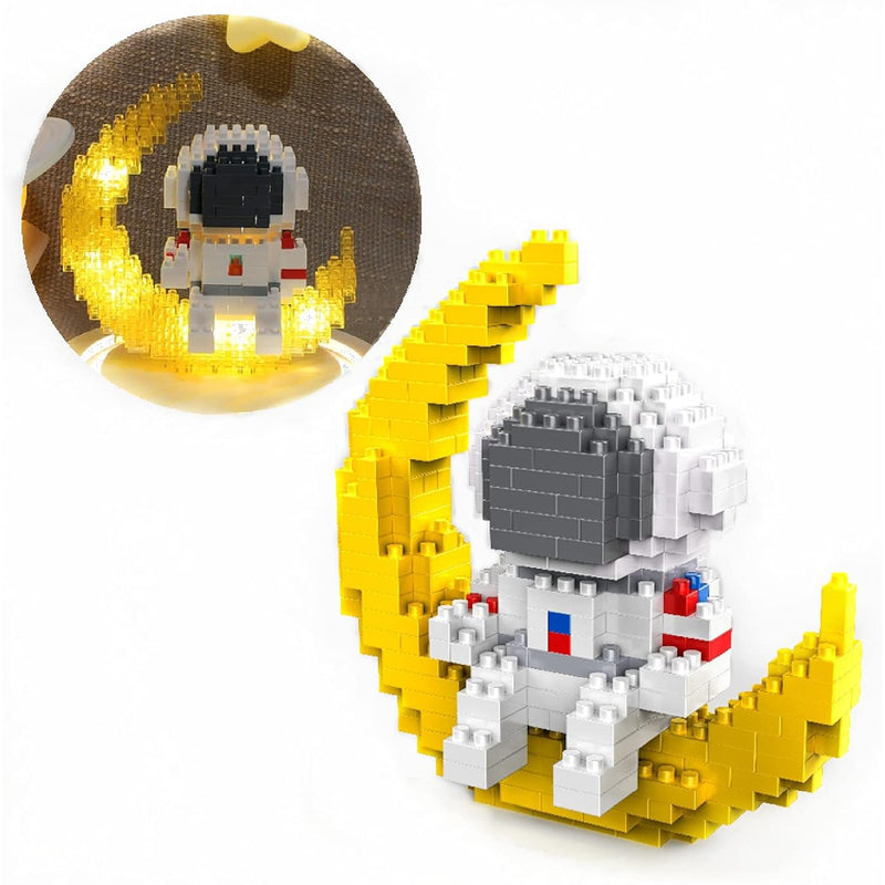 Astronaut Mini Building Sets For Adults, Micro Blocks Cool Small Toys Build