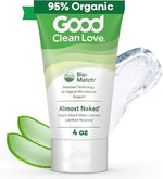 Almost Naked Organic Water-Based Lube (4oz) – Aloe Vera, pH-Balanced, Toy Safe
