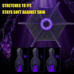 Male Masturbator with 360° Rotating Vibration & Soft Silicone Sleeve