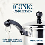 Classic Stainless Steel Sauce Pan/Saucepan with Lid, 1 Quart, Silver,50000,11.2"D x 6.3"W x 4.4"H