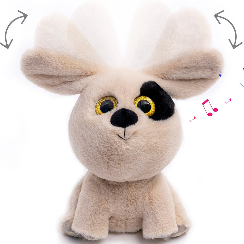 Interactive Stuffed Animal Toys Plush Singing Talking Dog Repeats What You Say
