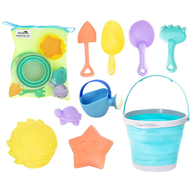 Beach Toys, Sand Box Toys For Kids Outdoor, Set Of Sand Toys With Silicone