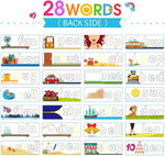 See and Spell Learning Toy with Wooden Letter Blocks for Kids Ages 3-6