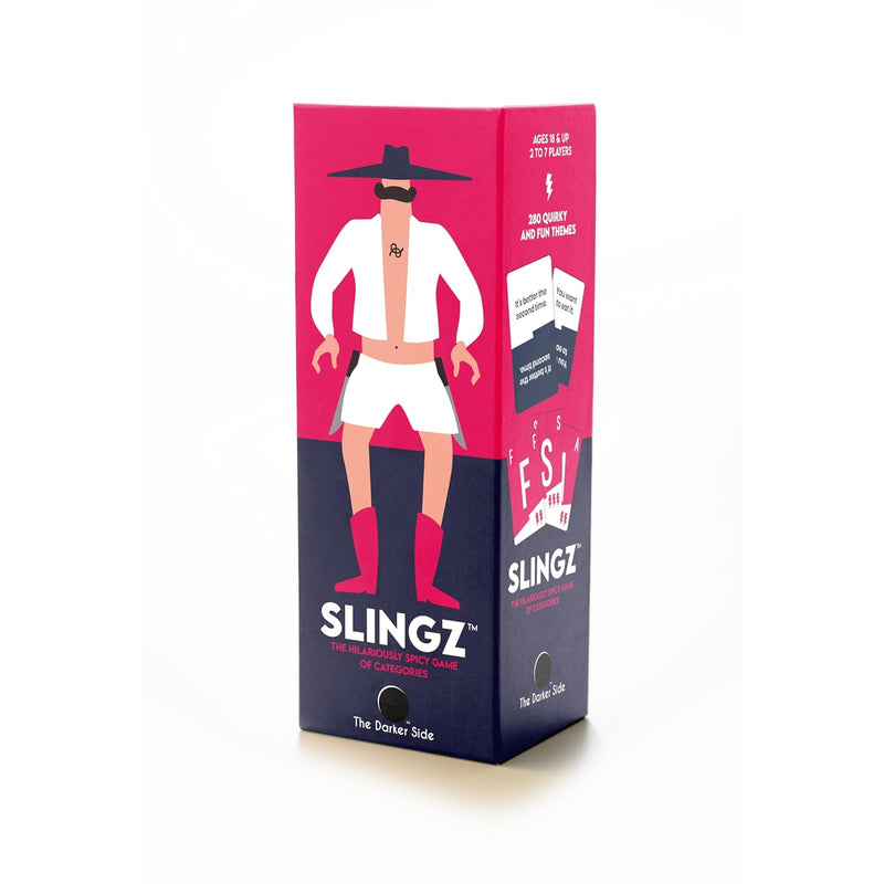 Slingz The Hilarious And Fast Spicy Party Card Game For Game Nights, Colleg