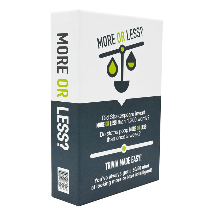 Trivia Card Game Compact & Fun Ideal For Travel, Family Game Night, Gifts,