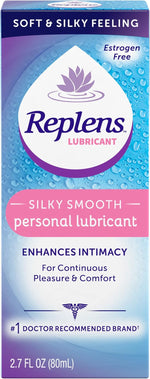 Silky Smooth Personal Lubricant, Long-Lasting & Gentle Formula, 2.7 fl oz