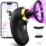 Rose Toy Sex Toys For Women - 5In1 Rose Sex Toy Suction Vibrator, 3 Sucking 9 Tongue Licking & Vibrating Adult Toys, Lcd Display Removable Cup Clitoral G Spot Vibrators Sex Novelties