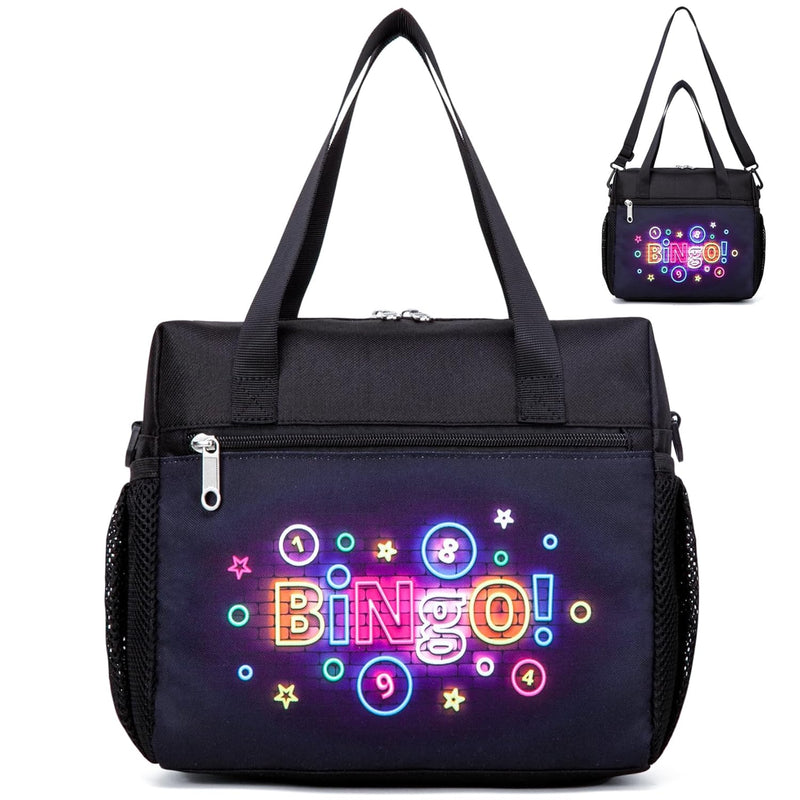 Bingo Bag For Bingo Supplies Accessories Large Bingo Bags With Pockets For