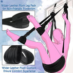 2-in-1 Door Sex Swing & Thigh Sling – Adjustable Bondage Restraints with Cushion