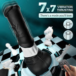 Horse Thrusting Dildo G-Spot Vibrator - 11.8" 4In1 Fantasy Long Dildo With Thrust & Vibrations, Monster Big Dildo App & Remote Control, Suction Cup U & Anal Dildos Adult Sex Toys & Games