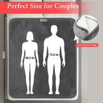 Waterproof Intimacy Blanket for Couples, Absorbent 3-Layer Bed Protection Cover