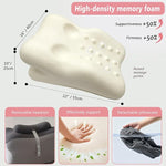 30° Memory Foam Sex Wedge Pillow with Removable Headrest