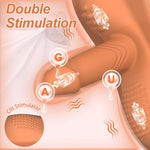 Ride-On Vibrator with Remote β Dual Stimulation Dildo & 10+10 Vibration Modes