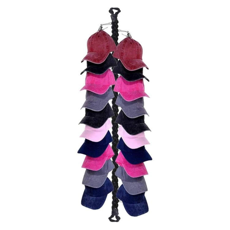 Storage Chain Cap Organizer Hat Rack System Caps Holder Baseball Cap Organizer W