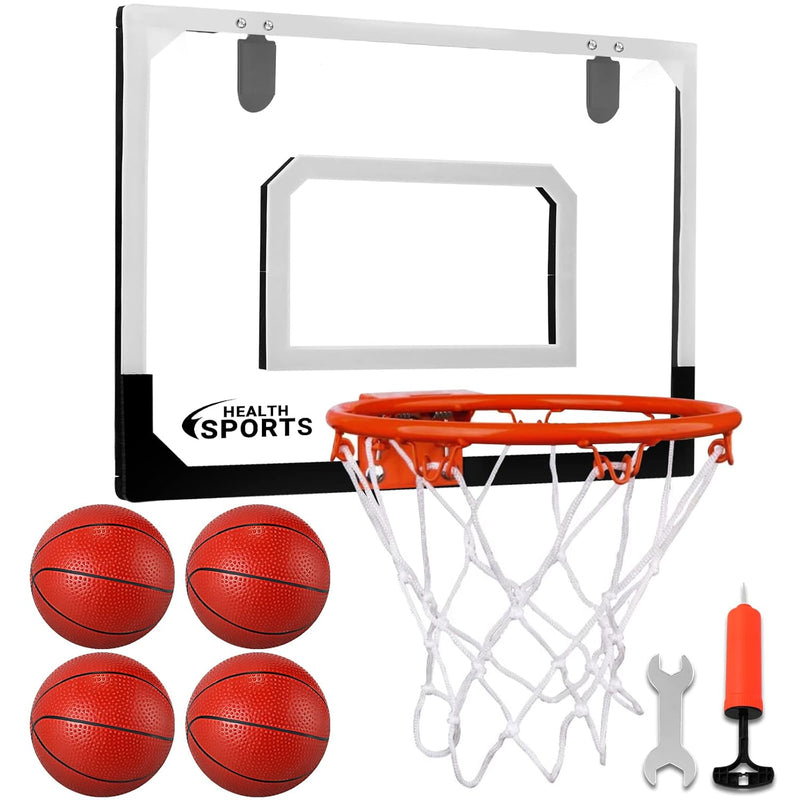 Indoor Mini Basketball Hoop And Balls 17.8" X 14" Basketball Hoop Set For D