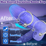 6 Pcs Metal Male Cock Ring Binding Set Stainless Steel Bondage Penis Stretcher Sex Toy