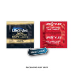Non-Lubricated Natural Rubber Latex Condoms Value Pack, 100 Count
