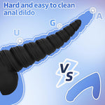 Anal Stretcher Trainer Anal Plug Big Anal Beads Adult Sex Toys With Strong Suction Cup For Hands-Free Play, 8.6 Inch Silicone Large Butt Plug Training Cone For Women And Men
