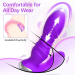 Wearable Thrusting Dildo - App & Remote Control Vibrator for Women