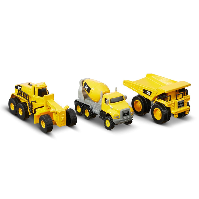 CAT Construction Toys Construction Die Cast Metal 3 Pack Vehicles - Dump Tr