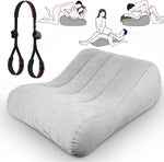 Adjustable Sex Position Pillow with Bondage Straps – Supportive Cushion for Couples