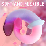 12" Dual-Ended Realistic Jelly Dildo – Soft, Lifelike Double-Sided Pleasure Toy