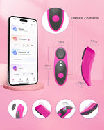 Wearable Magnetic Vibrator with App & Remote Control – Long-Distance & Music Sync