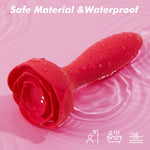 Inflatable Vibrating Anal Plug - 10 Vibration Modes Prostate Massager for Adults