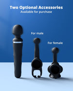 Bluetooth Wand Massager – Powerful Dual-Head Vibrator for Women, Men & Partner Play