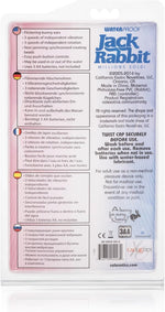 Waterproof Rabbit Vibrator with Rotating Shaft – G-Spot & Clitoral Massager, Blue