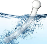 Double-Ended Glass Dildo – 7.87" Realistic G-Spot Wand with Dual Size Ends