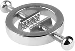 Stainless Steel Nipple Clamps 2Pcs Non-Piercing Breast Shields Body Jewelry