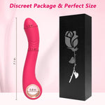 5 Wiggling & 10 Vibration Modes G-Spot Vibrator for Women, Waterproof Silicone