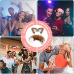 2-Piece Fox Tail Butt Plug Set with Cat Ear Headband – Anal Toys for Couples