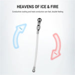 Hollow Penis Plug Dilator for Men – Silicone & Stainless Steel Urethral Sounding