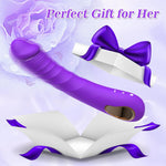 Heated G-Spot Vibrator for Couples – 10 Modes, Realistic Dildo & Anal Stimulator