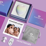 Heart-Shaped Clitoral & Nipple Sucking Vibrator – 9 Modes, G-Spot Massager