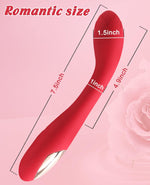 Rose Shaped Vibrator – 10 Vibration Modes, Waterproof G-Spot & Clitoral Stimulator