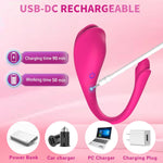 App-Controlled Wearable Vibrator – G-Spot, Clitoral & Anal Stimulator with 9 Modes