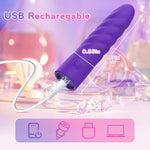 Mini Bullet Vibrator for Women – 10 Modes, Silicone G-Spot & Clitoral Stimulator
